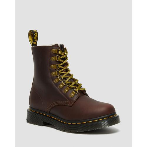 Dr martens hotsell cuir marron